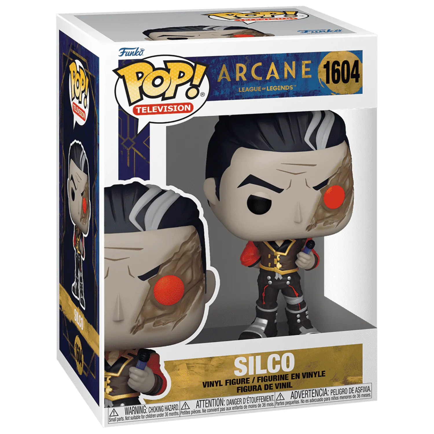 Figurină Funko POP League of Legends Arcane Silco poza produsului
