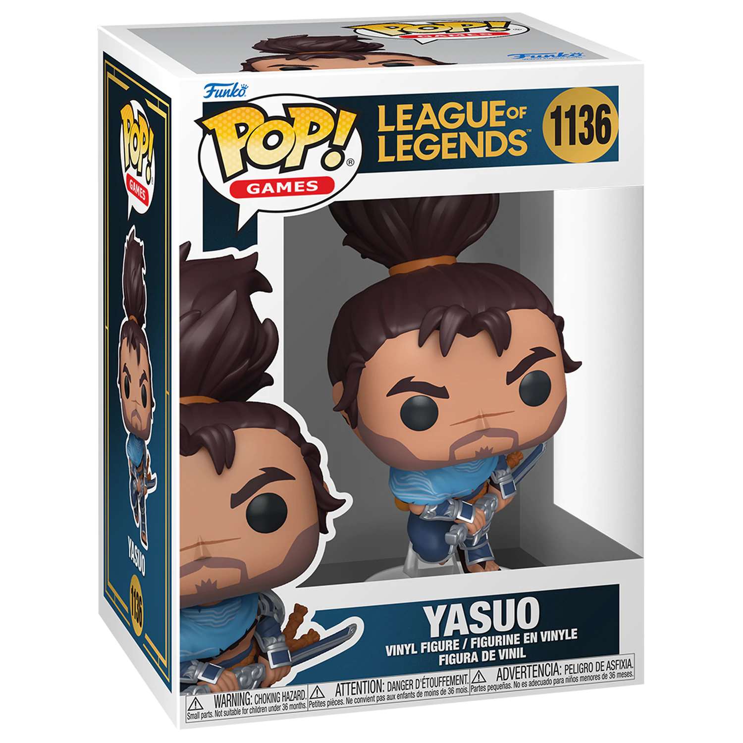Figurina Funko POP League of Legends Yasuo poza produsului
