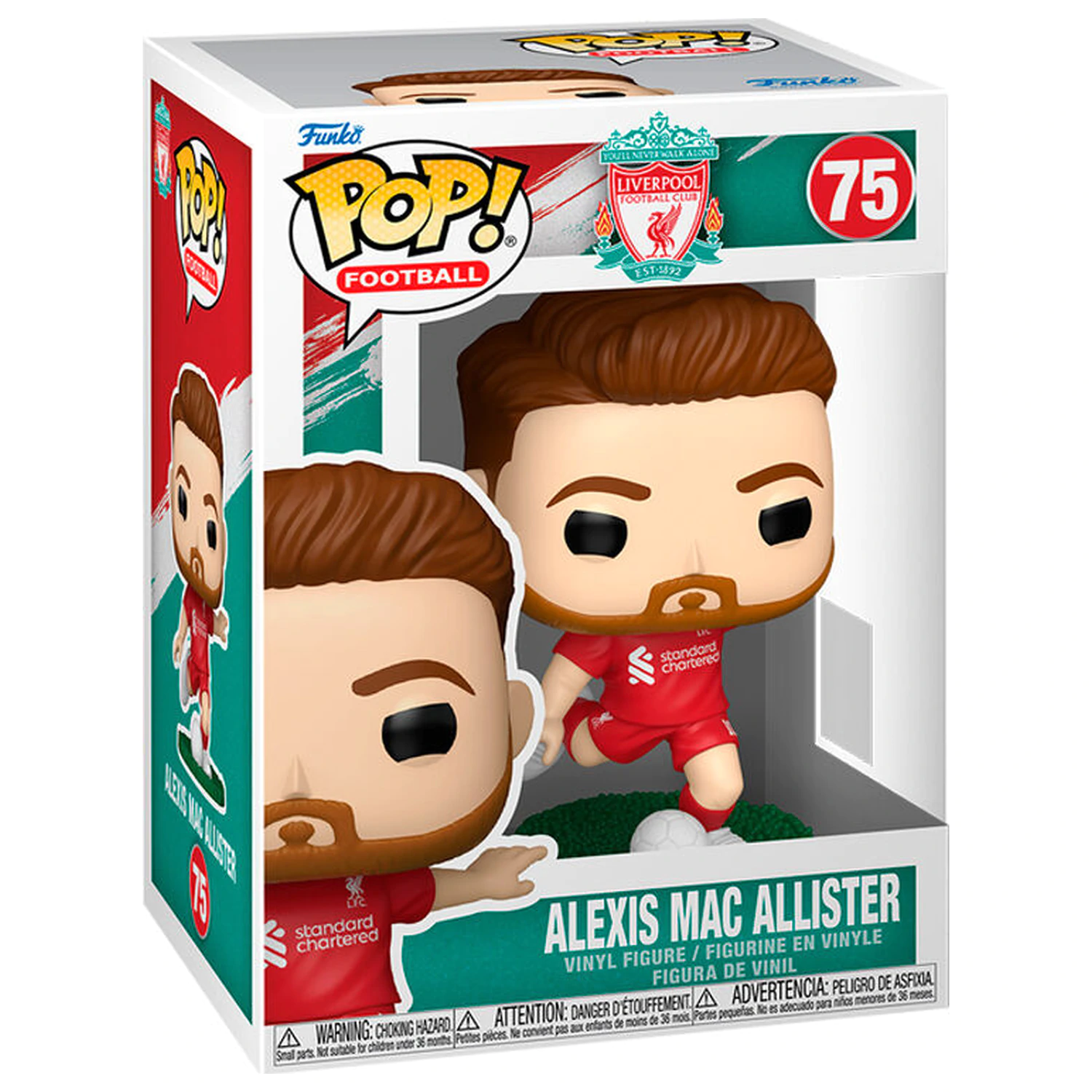 Funko POP figurină Liverpool Alexis Mac Allister poza produsului
