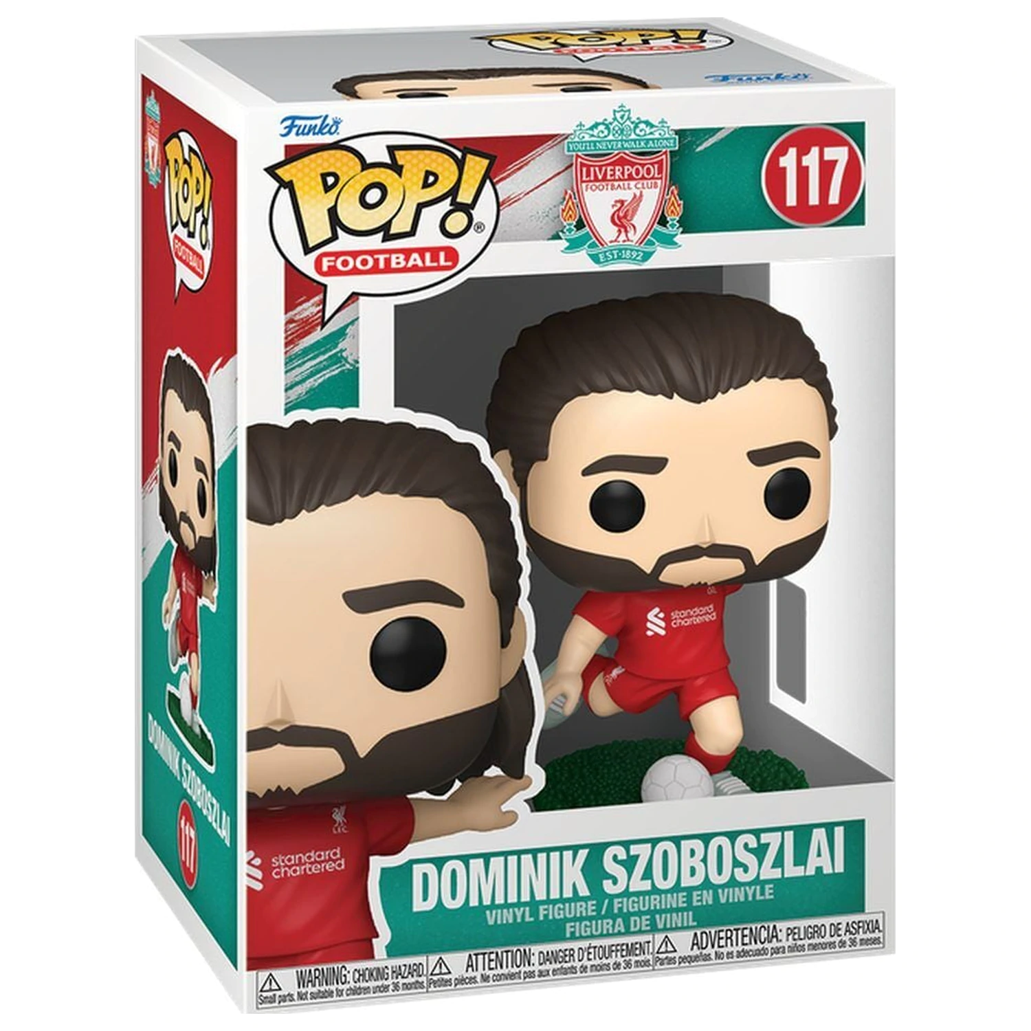 Figura Funko POP Liverpool Dominik Szoboszlai poza produsului