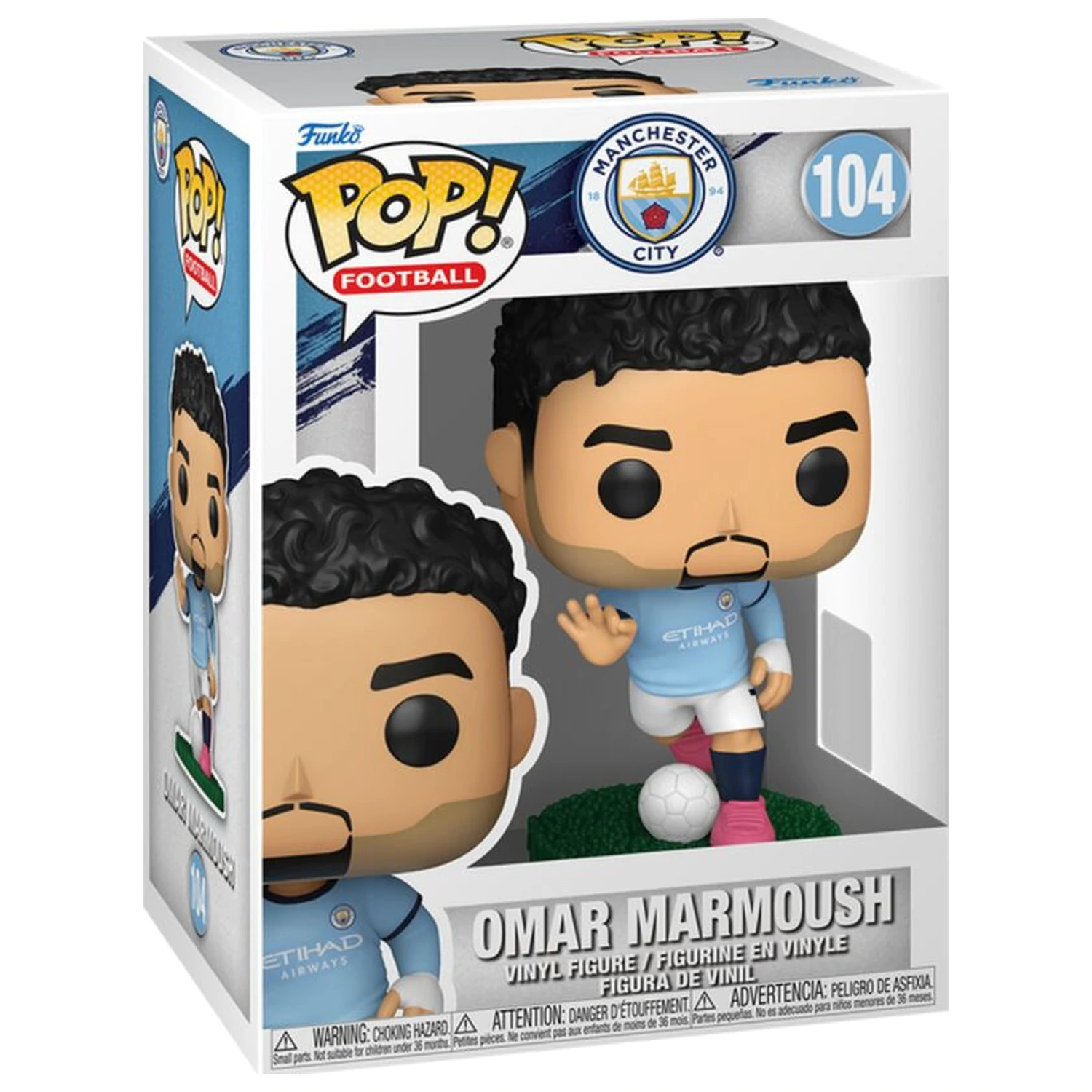 Figurina Funko POP Manchester City Omar Marmoush poza produsului