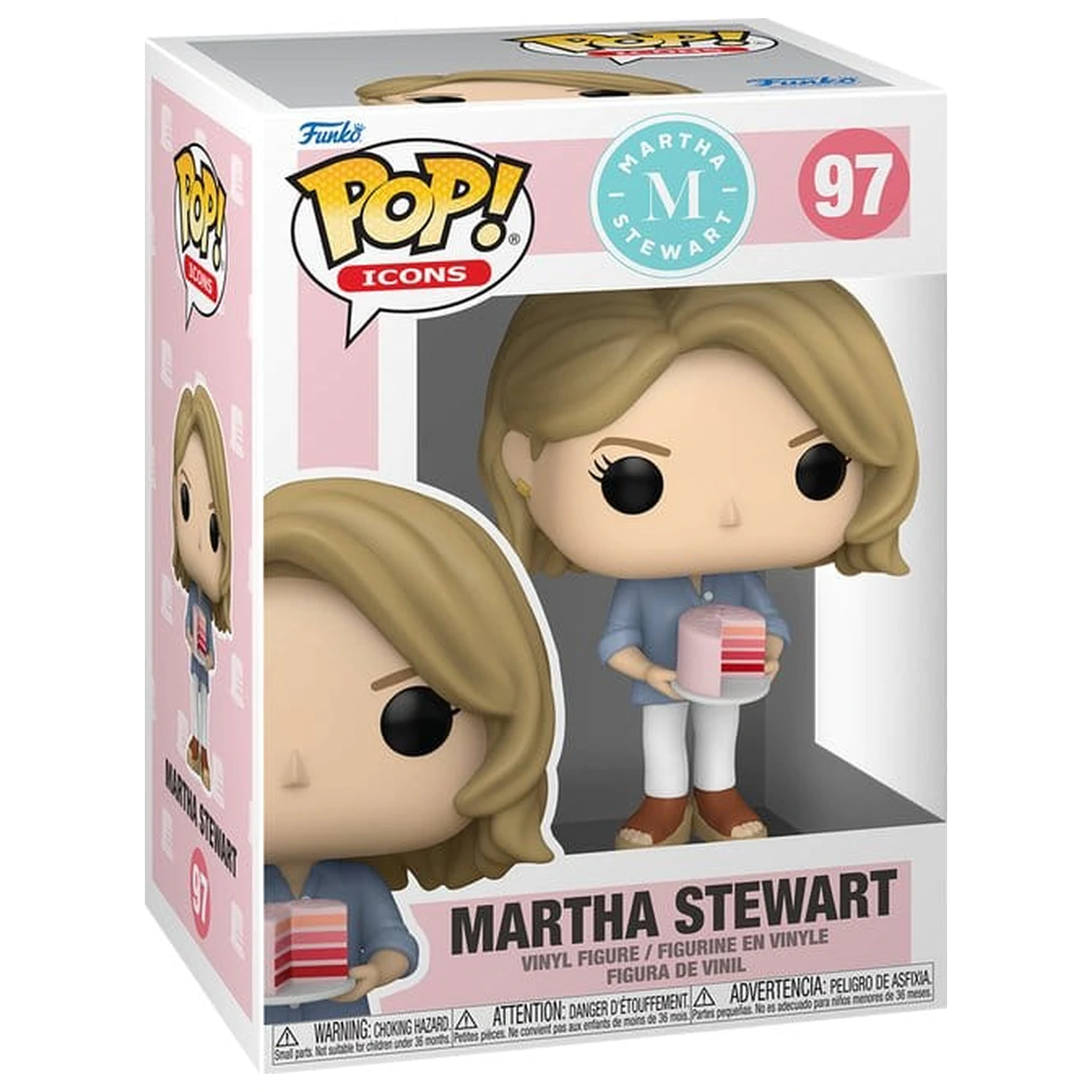 Funko POP! Figurina Martha Stewart (cu Tort) 9 cm poza produsului