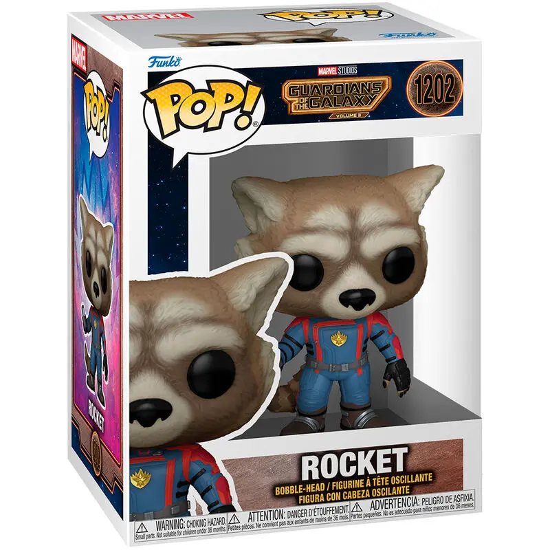 Guardians of the Galaxy Vol. 3 POP! Figurină Vinyl Rocket 9 cm poza produsului