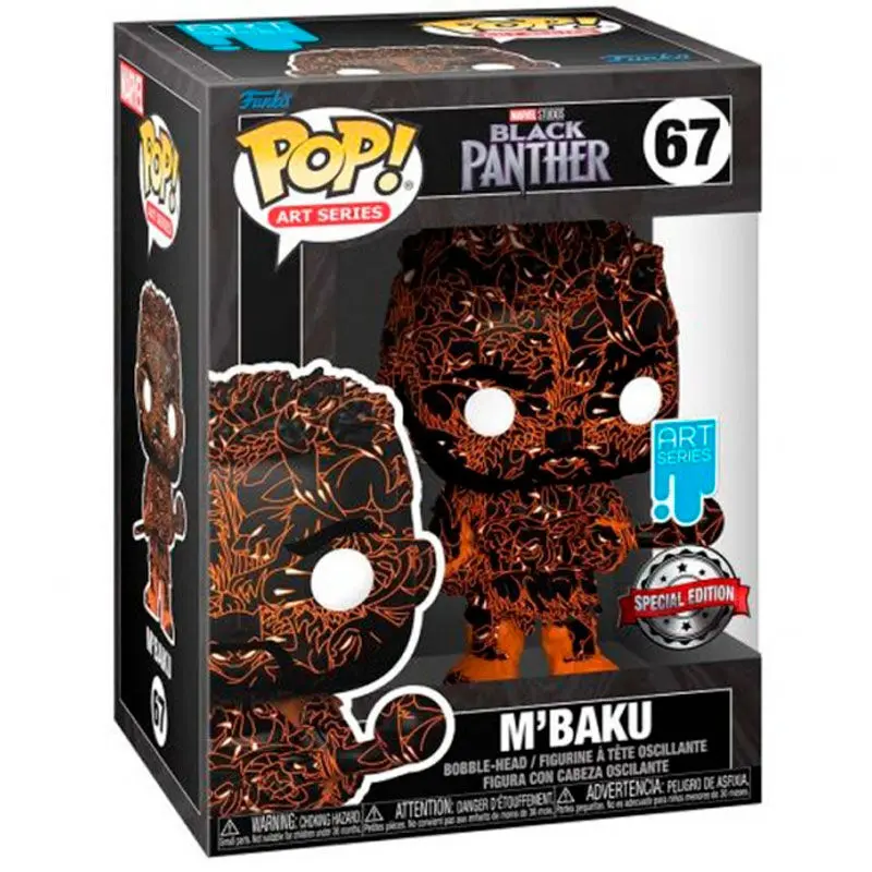 Black Panther Legacy POP! Seria Artist Figurina de vinil M'Baku 9 cm poza produsului