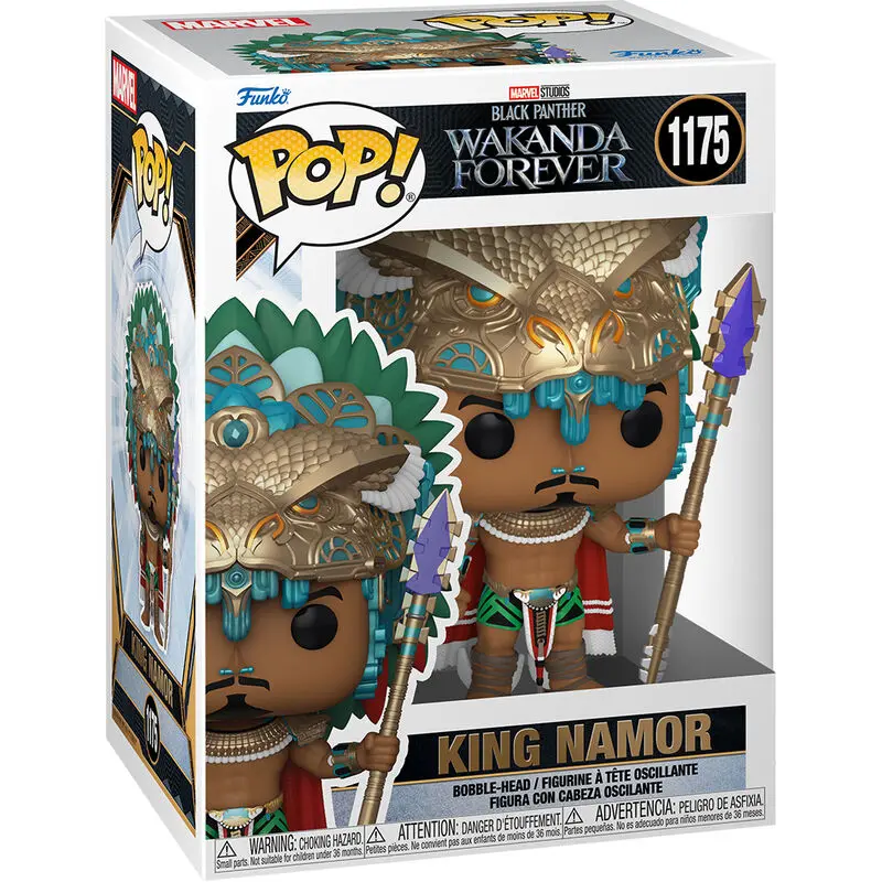 Black Panther: Wakanda Forever POP! Marvel Figurina Vinyl Rege Namor 9 cm poza produsului