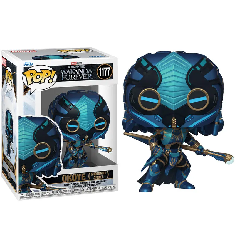 Black Panther: Wakanda Forever POP! Figurina vinil Marvel Okoye (Midnight Angel) 9 cm poza produsului