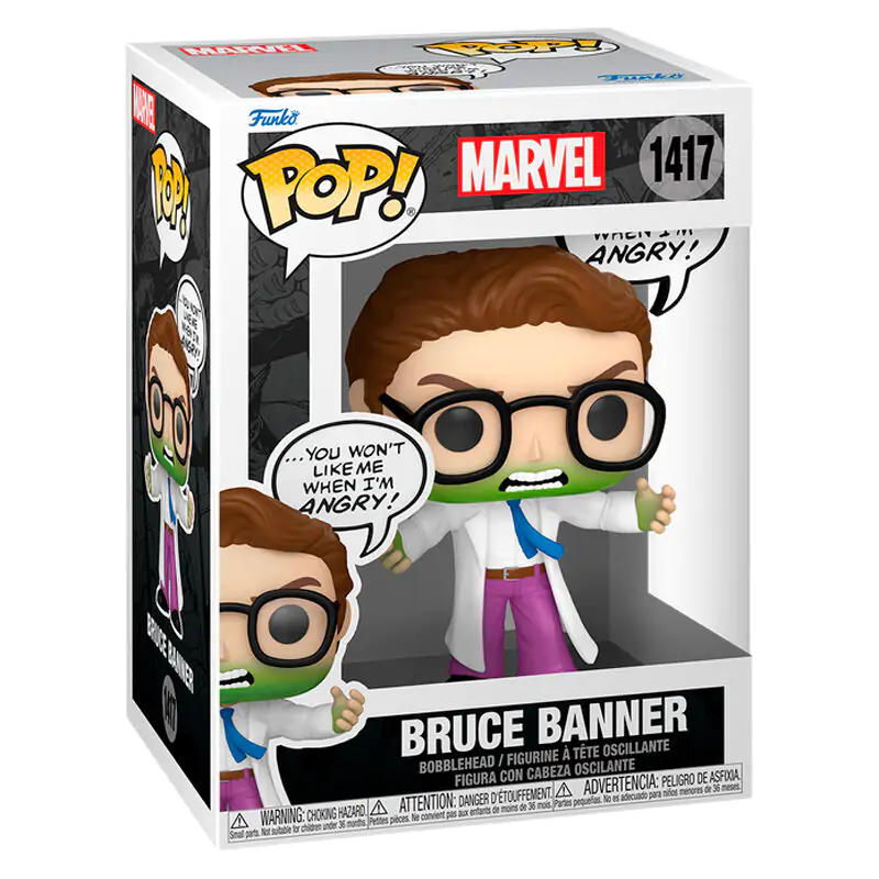 Figurină Funko POP Marvel Bruce Banner poza produsului