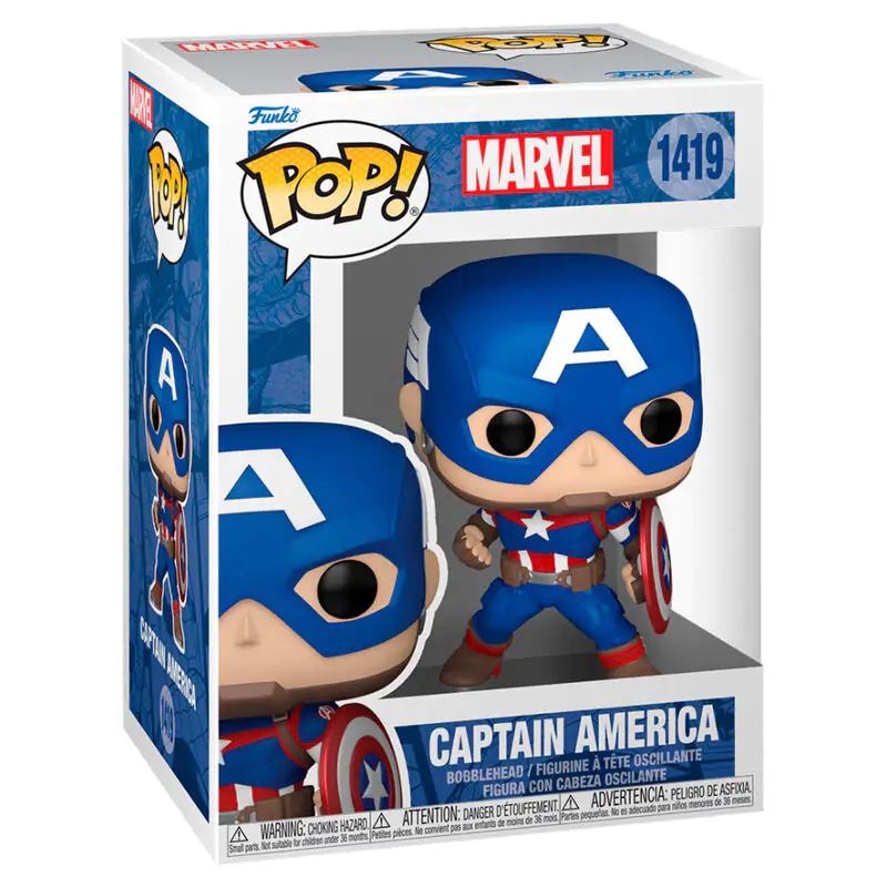 Figurină Funko POP Marvel Captain America Classics poza produsului