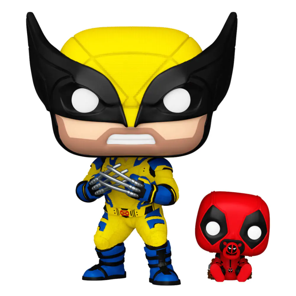 Figurină Funko POP Marvel Deadpool & Wolverine - Wolverine cu Babypool poza produsului