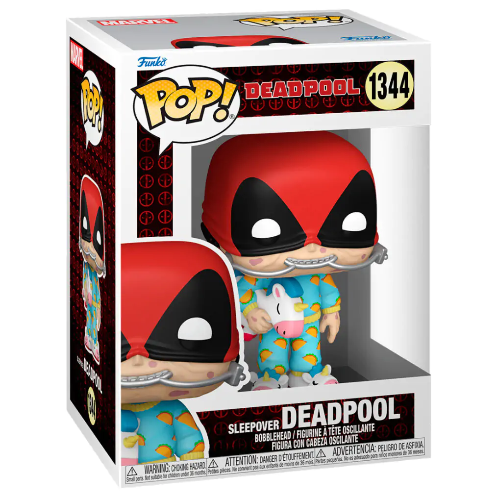 Figurină POP Marvel Deadpool - Deadpool Petrecere în pijamale poza produsului