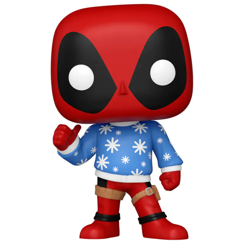 figurina POP Marvel Holiday Deadpool poza produsului