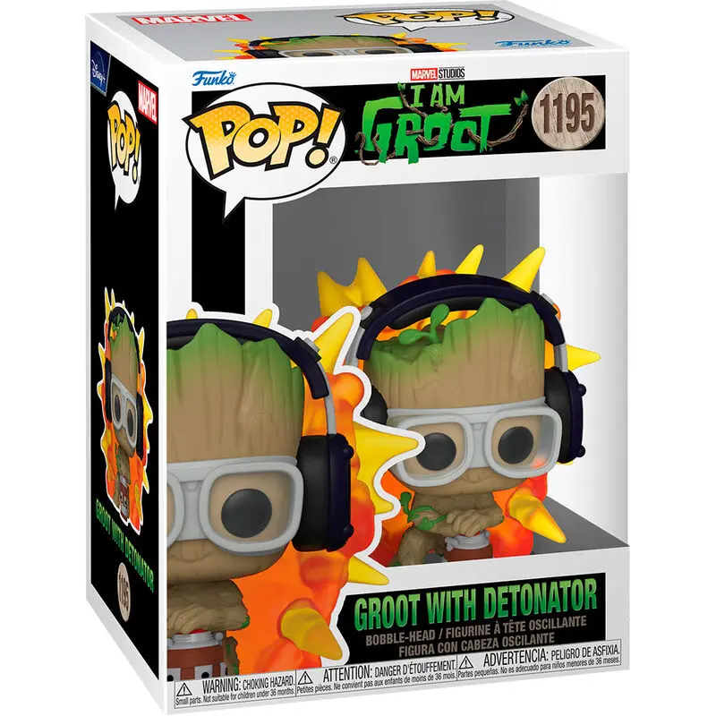 I Am Groot POP! Figurina Vinil Groot cu detonator 9 cm poza produsului