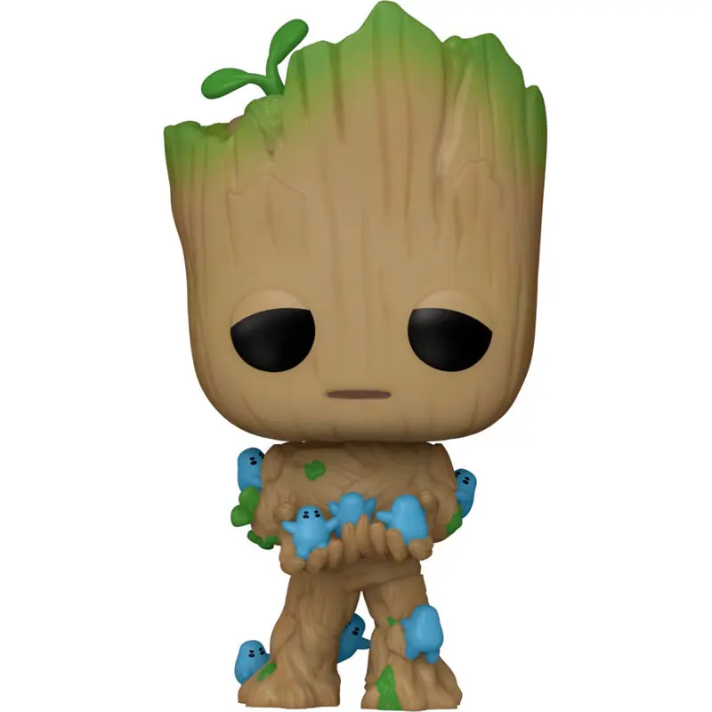 I Am Groot POP! Figurina Vinyl Groot cu Grunds 9 cm poza produsului