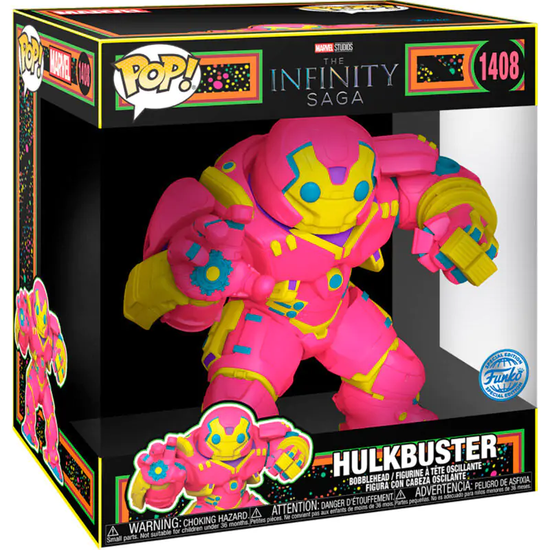 Figurină Funko POP Marvel Infinity Saga Hulkbuster Exclusiv 25cm poza produsului