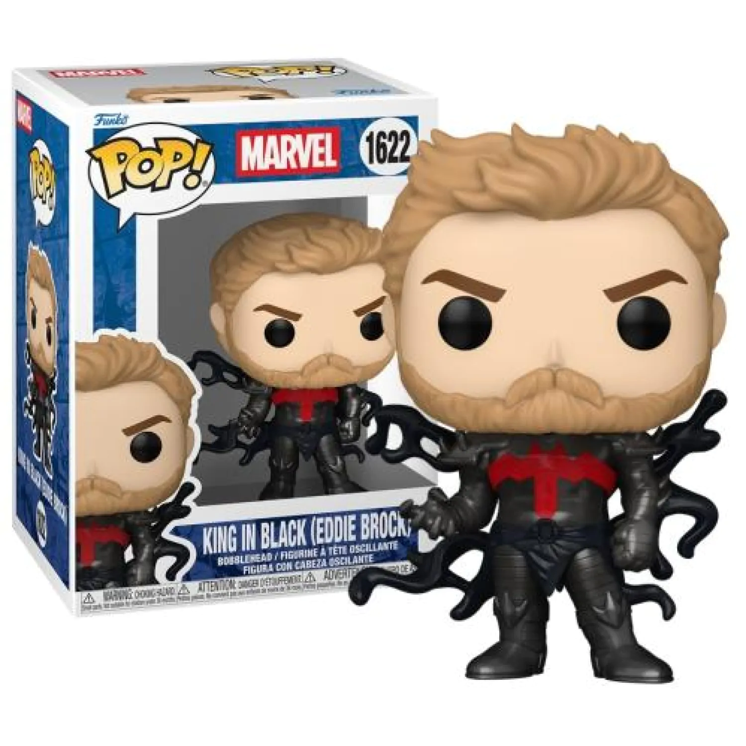 Figurina Funko POP Marvel King in Black Eddie Brock poza produsului