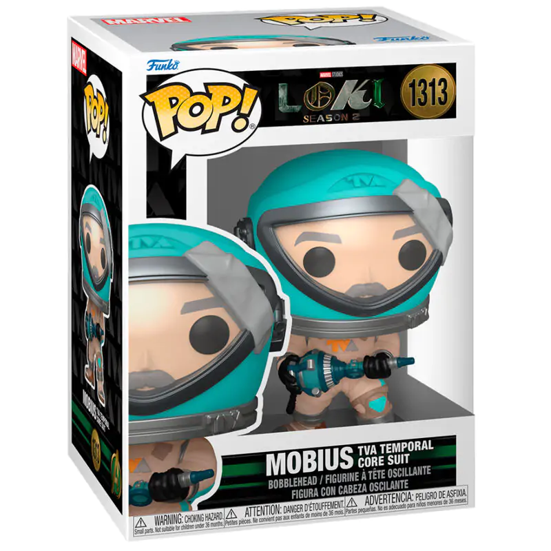 figurina POP Marvel Loki Sezonul 2 Mobius TVA Costum Temporal Core poza produsului