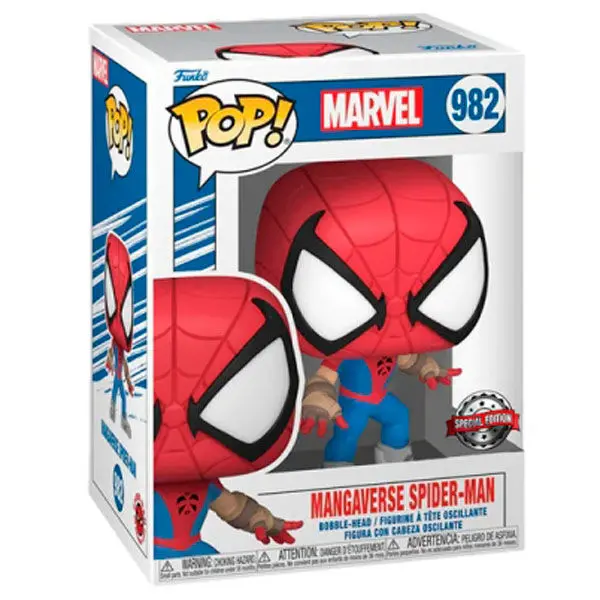 Marvel POP! Figurina Vinyl Mangaverse Spider-Man 9 cm poza produsului