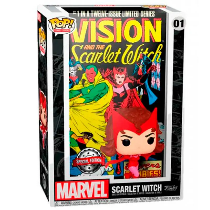 Figurină POP Marvel Scarlet Witch Exclusivă poza produsului