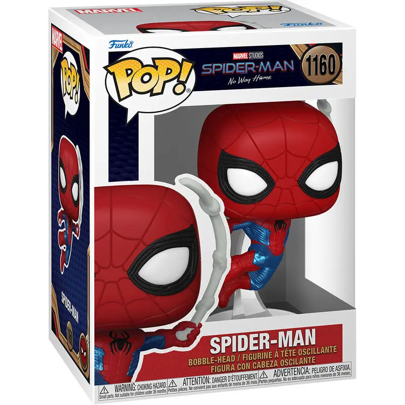 Spider-Man: No Way Home POP! Figurina vinil Marvel Spider-Man costum Finale 9 cm poza produsului