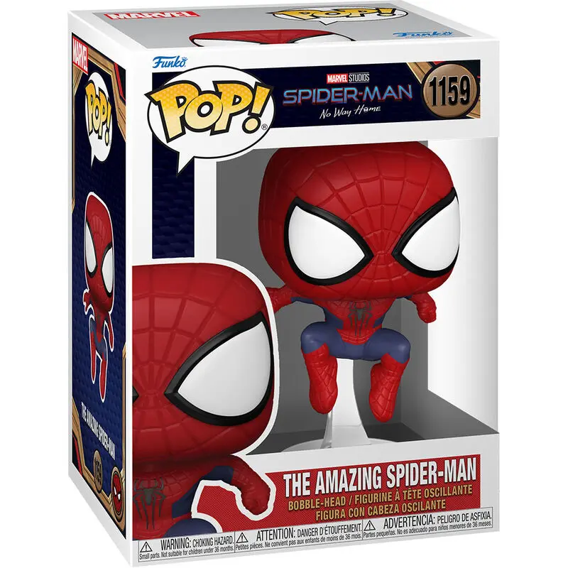 Spider-Man: No Way Home POP! Marvel Figurina Vinil The Amazing Spider-Man 9 cm poza produsului