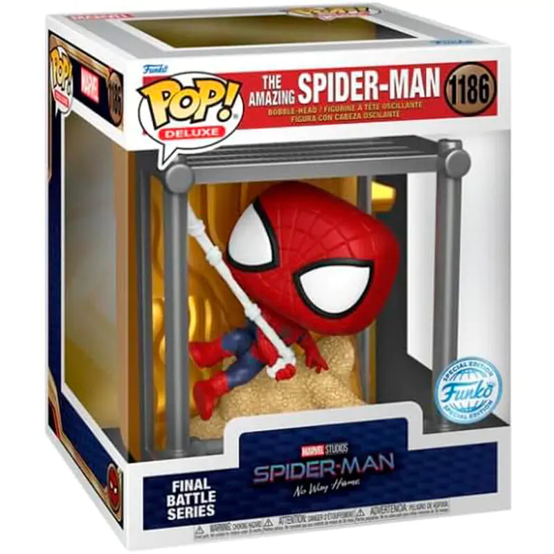 Figurină Funko POP Marvel Spider-Man No Way Home The Amazing Spider-Man Exclusive poza produsului