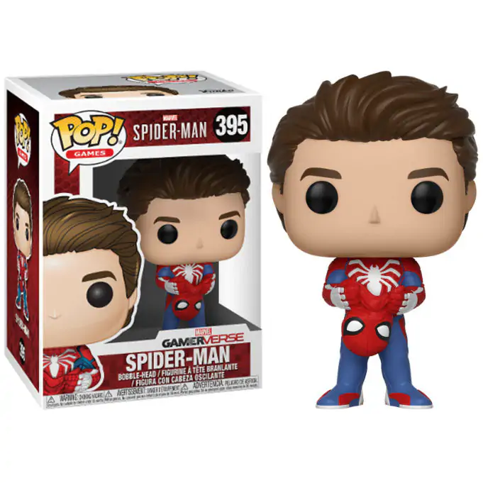Funko POP figurina Marvel Spider-Man unmasked Spider-Man poza produsului