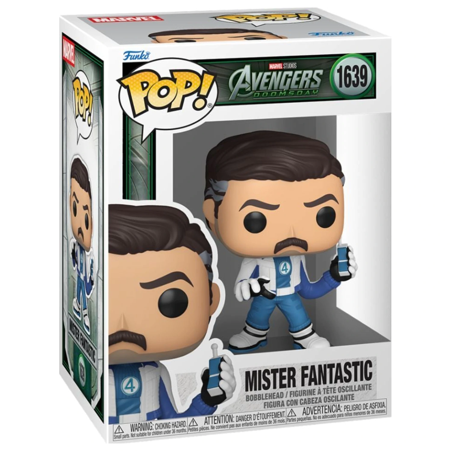 Funko POP figurina Marvel Studios Avengers Doomsday Mister Fantastic poza produsului