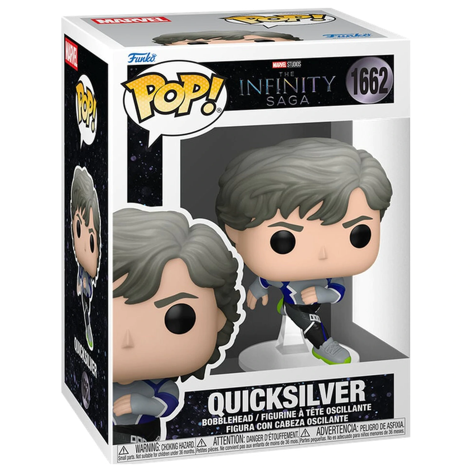 Figurina Funko POP Marvel Studios The Infinity Saga Quicksilver poza produsului