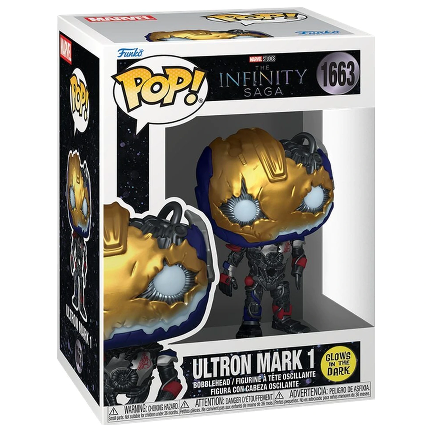 Figurina Funko POP Marvel Studios The Infinity Saga Ultron Mark 1 poza produsului