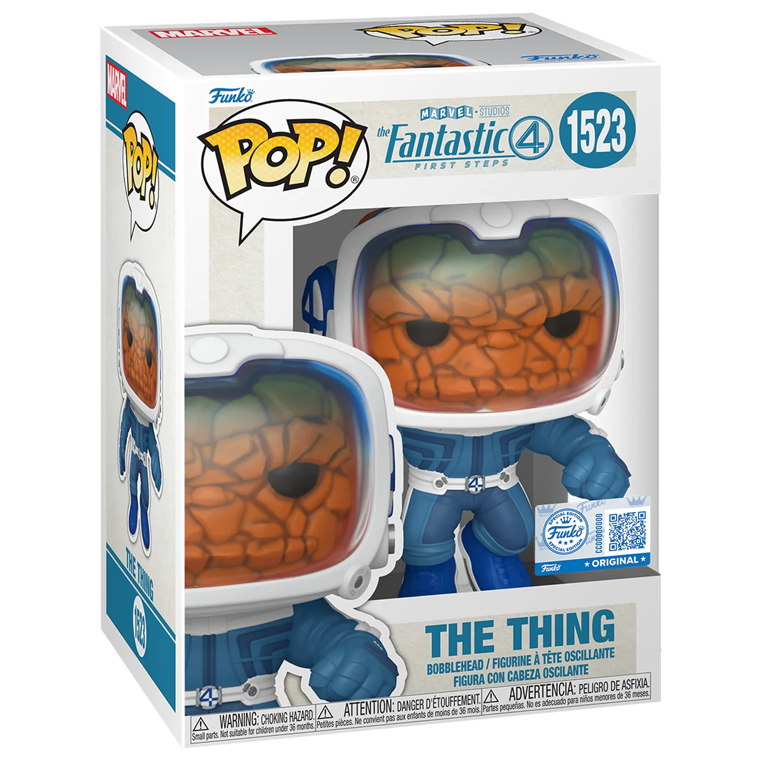Figurină Funko POP Marvel The Fantastic 4 The Thing poza produsului