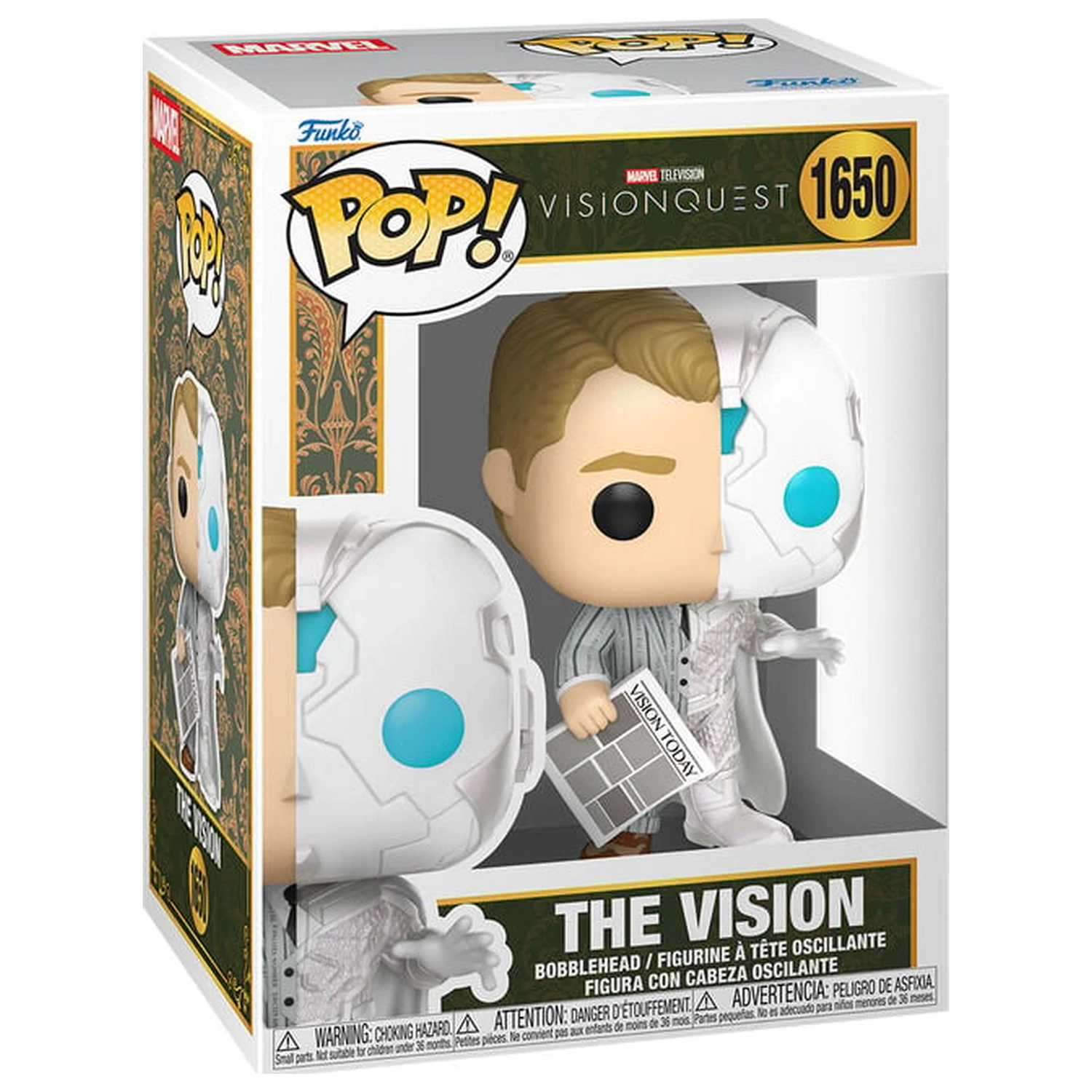 Figurina Funko POP Marvel VisionQuest The Vision poza produsului