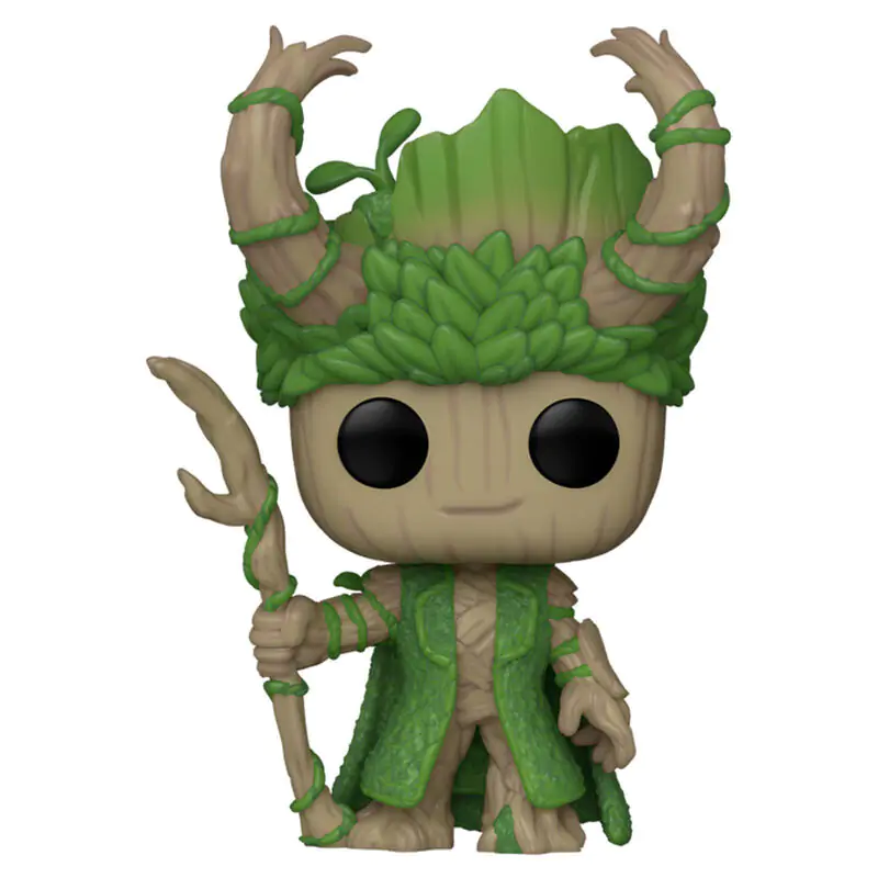 Figurină Funko POP Marvel We Are Groot - Groot ca Loki poza produsului