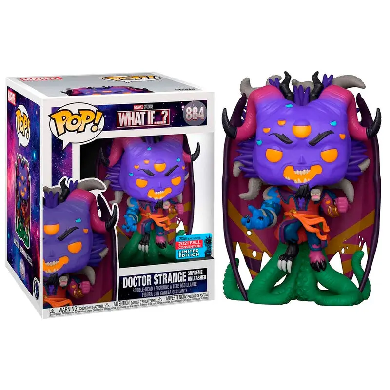 What If...? Figurina POP! Super Mărime Marvel Vinyl Dr. Strange Supreme 15 cm poza produsului