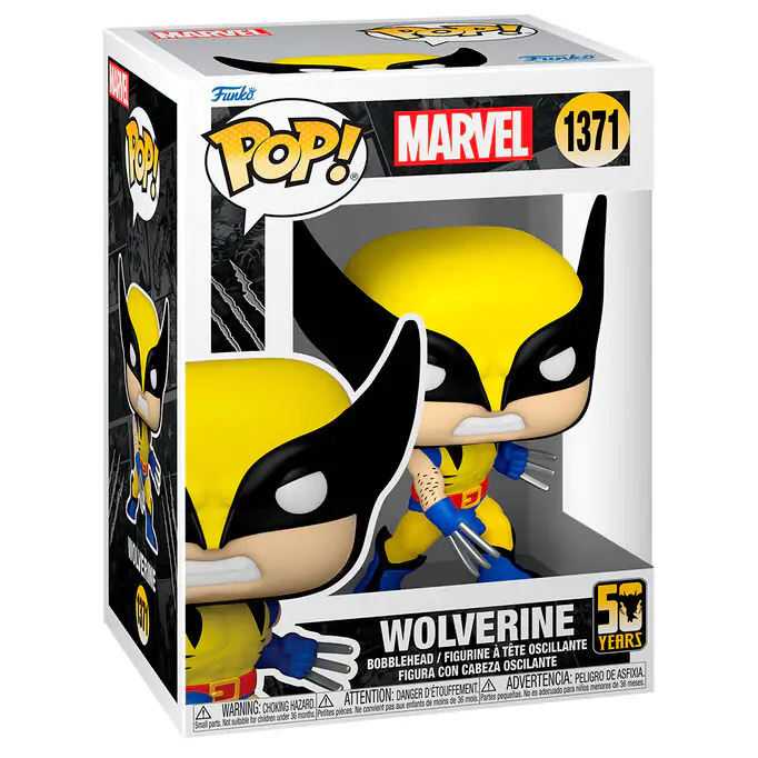 Figurină Funko POP Marvel Wolverine 50th Anniversary - Wolverine Costum Clasic poza produsului