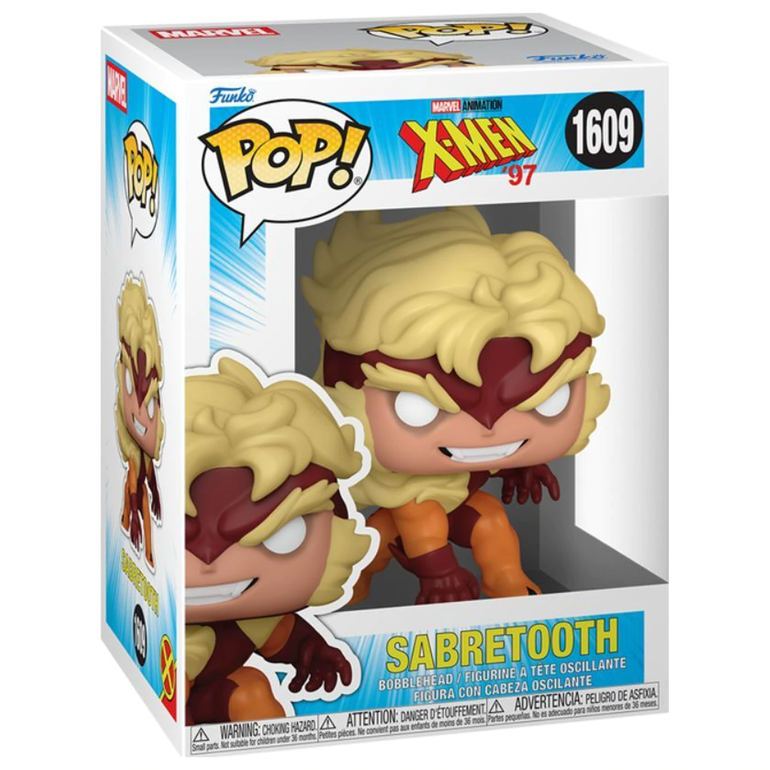 Figurina Funko POP Marvel X-Men '97 Sabretooth poza produsului
