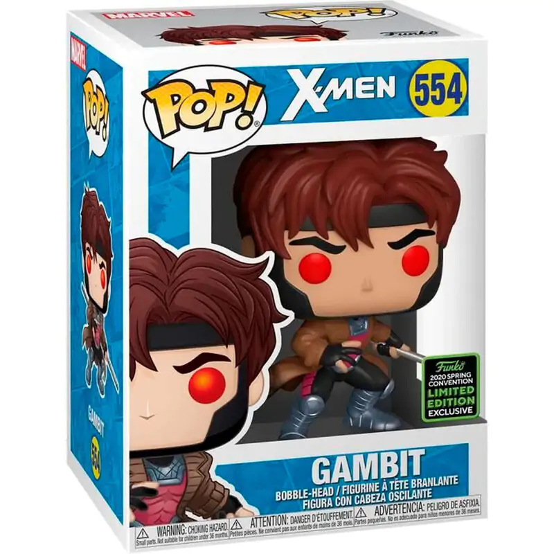 Figurină POP Marvel X-Men Gambit Exclusiv poza produsului