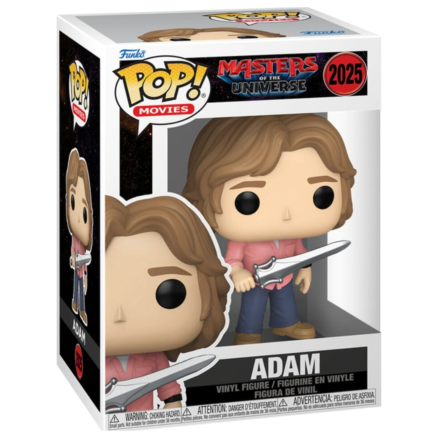 Figurină Funko POP Masters of the Universe Adam Live Action poza produsului
