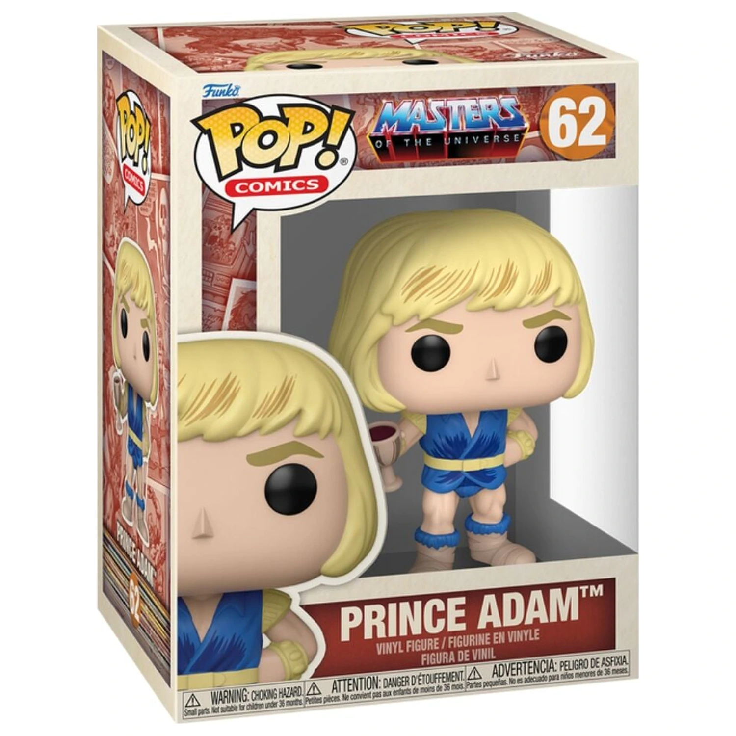 Figurină Funko POP Masters of the Universe Prince Adam poza produsului