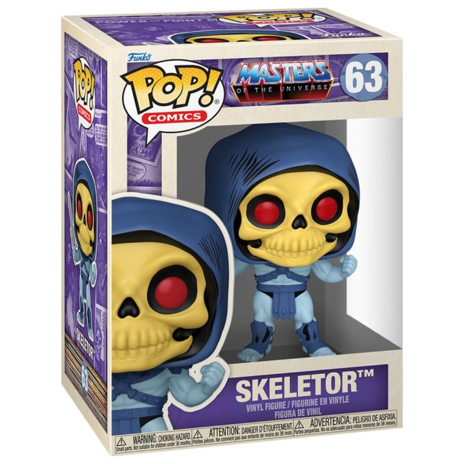 Funko POP figurina Masters of the Universe Skeletor poza produsului