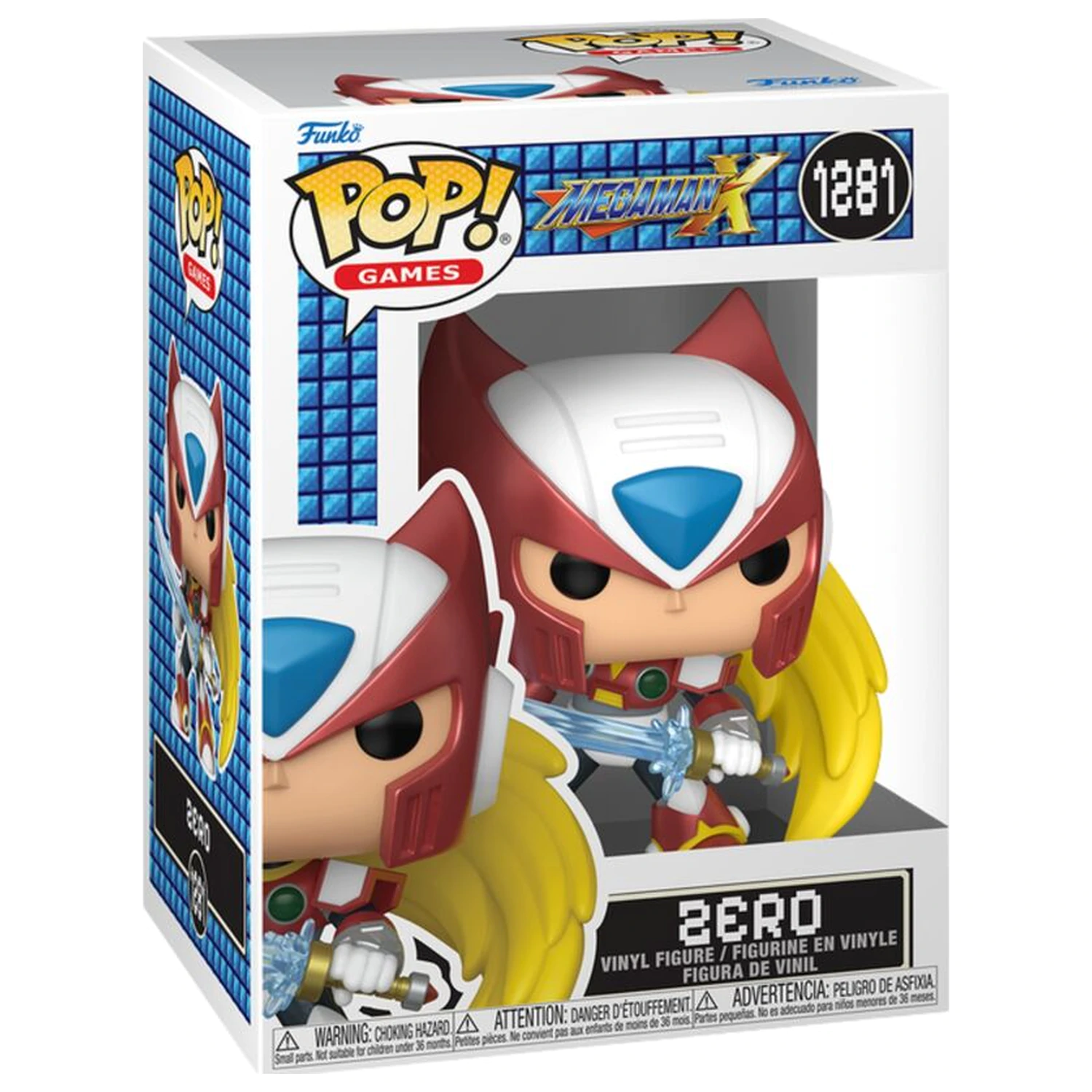Figurina Funko POP Mega Man Zero poza produsului