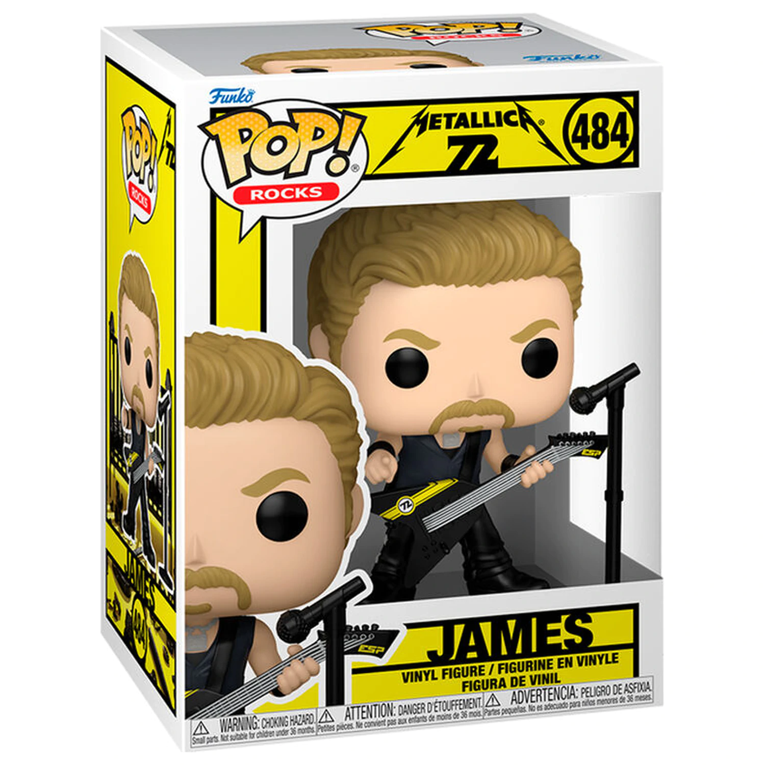 Figurina Funko POP Metallica 72 James poza produsului