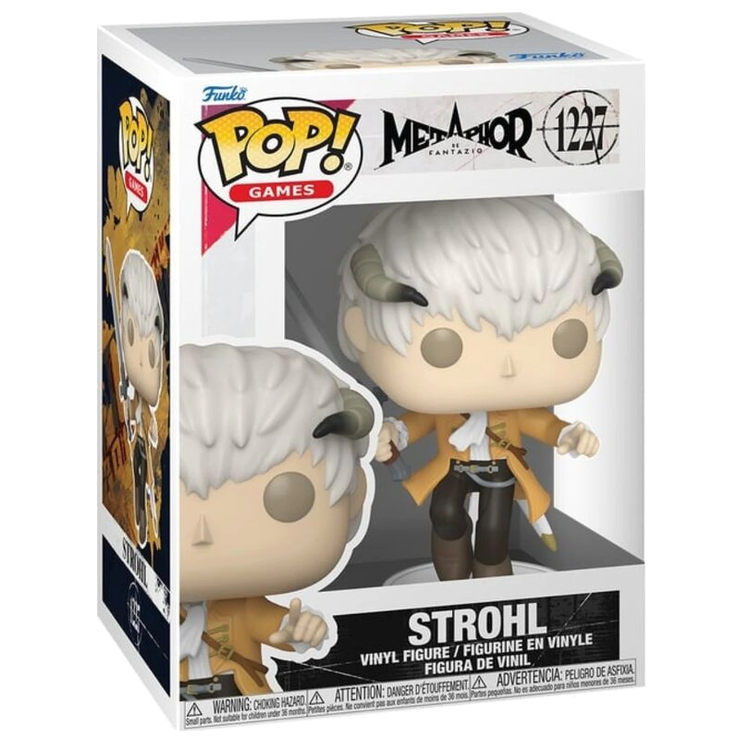 Figurina Funko POP Metaphor: ReFantazio Strohl poza produsului
