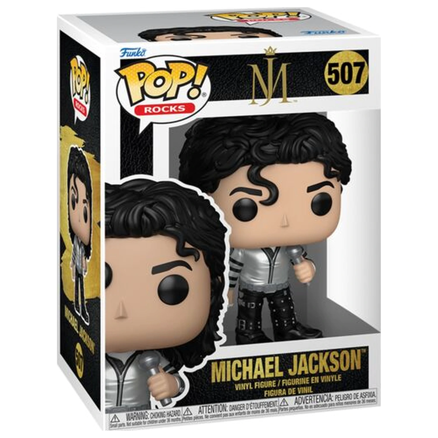 Figurina Funko POP Michael Jackson Bad Tour Metalic poza produsului