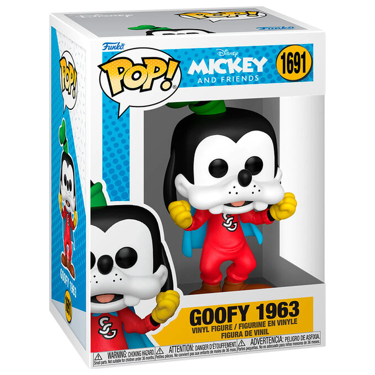 Figurina Funko POP Mickey and Friends Goofy 1963 poza produsului