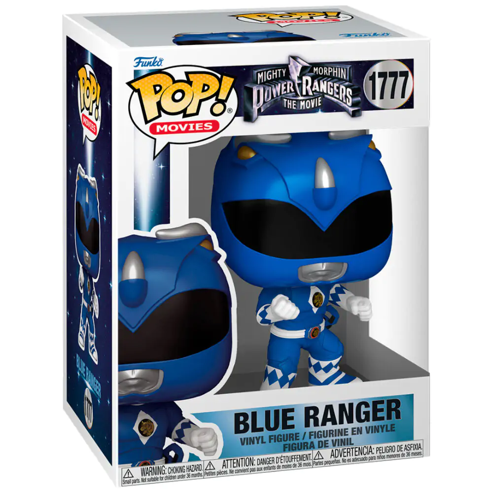 Funko POP figurina Mighty Morphin Power Rangers Blue Ranger poza produsului