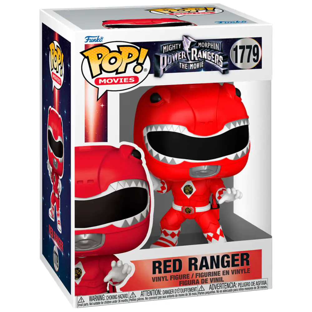 Funko POP figurina Mighty Morphin Power Rangers Red Ranger poza produsului