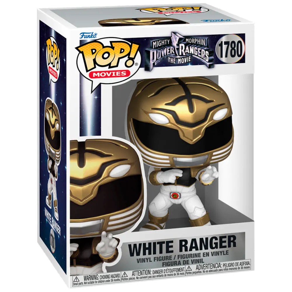 Funko POP figurina Mighty Morphin Power Rangers White Ranger poza produsului