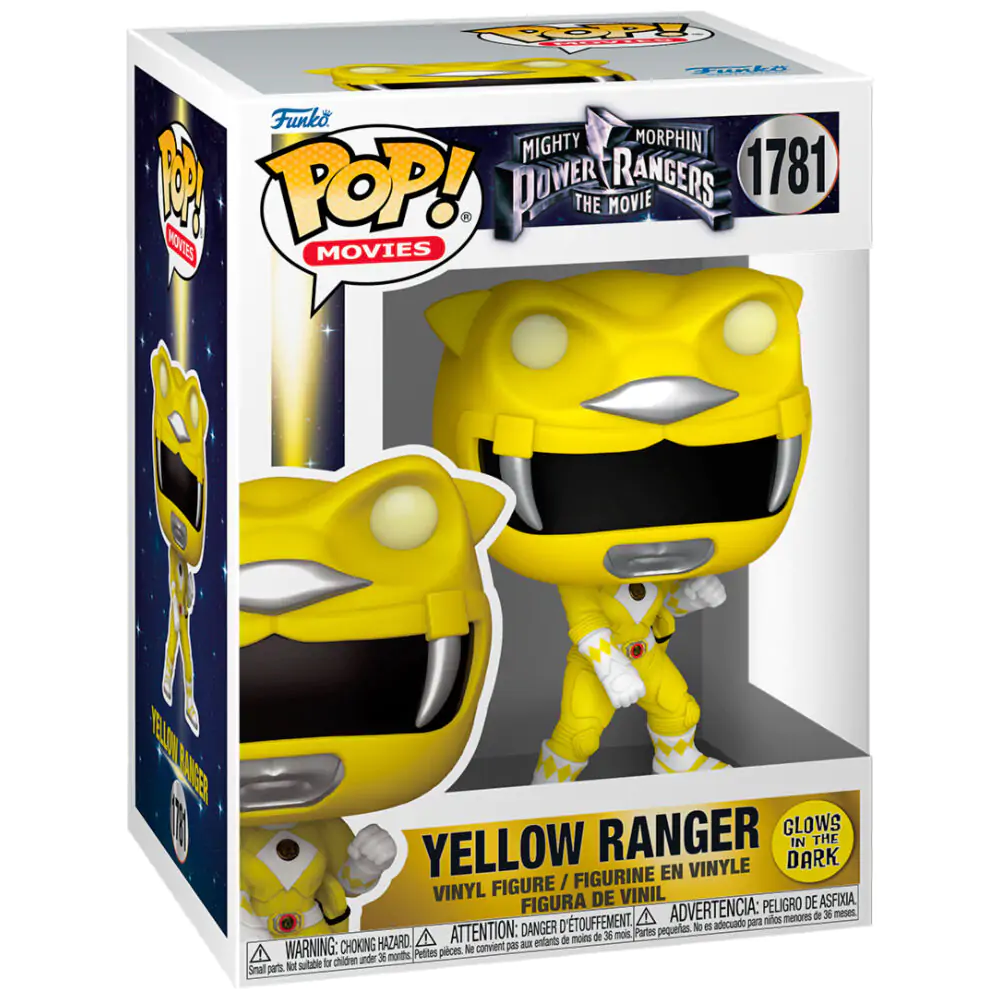 Funko POP figurina Mighty Morphin Power Rangers Yellow Ranger poza produsului