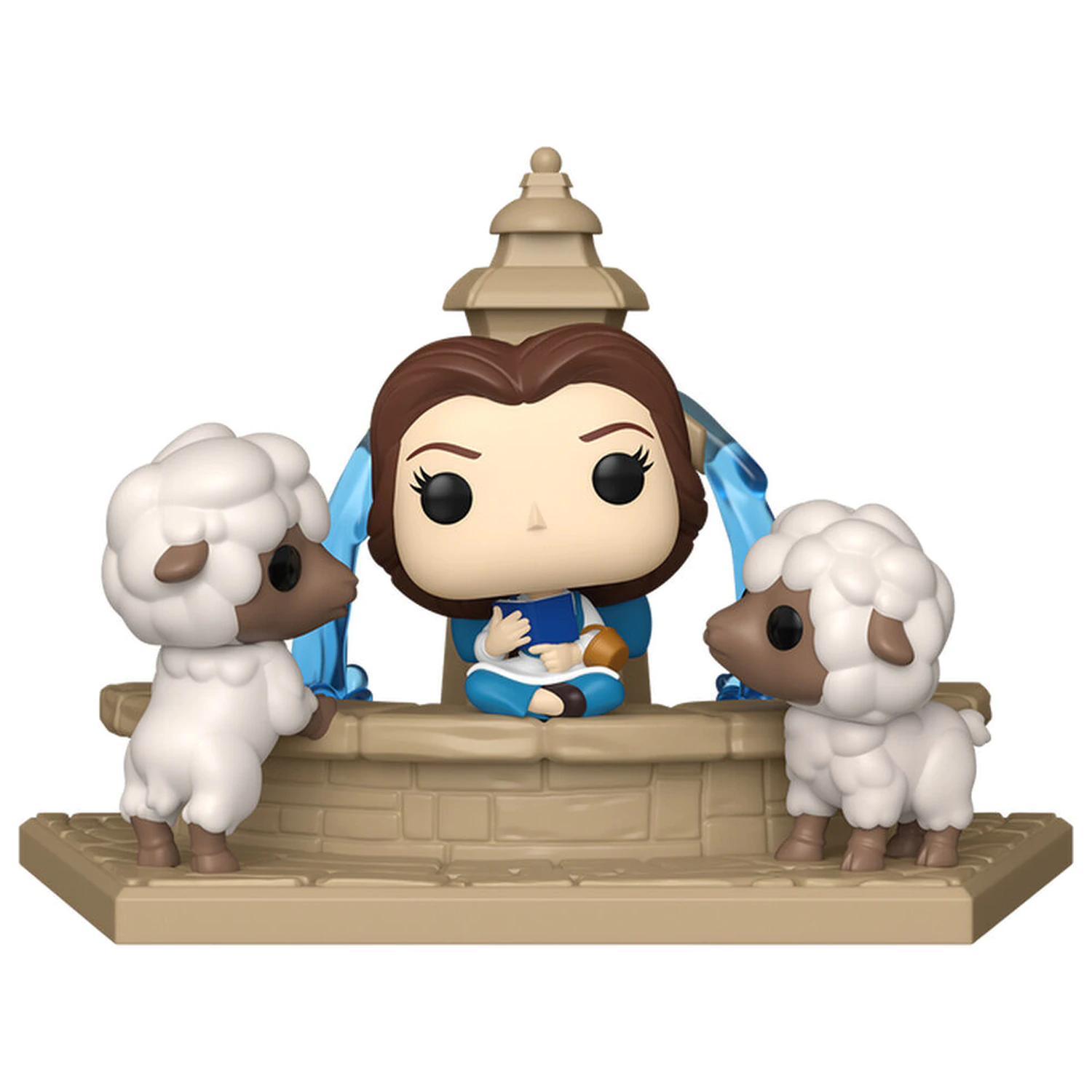 Figurină Funko POP Moment Disney Beauty And The Beast Belle at Fountain poza produsului