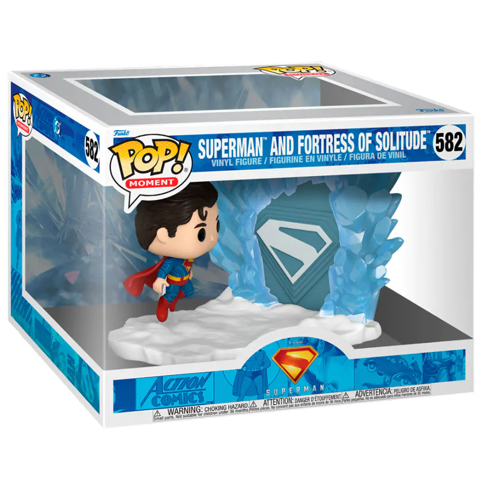 Figurină Funko POP Moment DC Comics Superman - Superman and Fortress of Solitude poza produsului